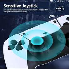 Consola Retro para 2 Jugadores, 2 Mandos Inalámbricos 2.4G, Salida HD + Proyección a TV, Emuladores + Juegos, Imagen Sin Tartamudeo - Blanco - Ver 7