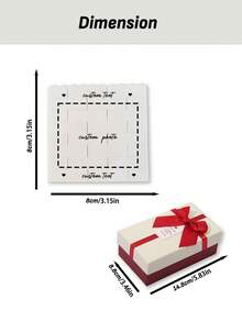 1 pieza Ladrillo de construcción personalizado con foto y texto personalizado. Bloque de construcción con puzzle personalizado.