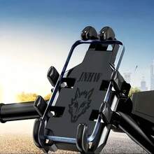 Soporte Para Celular Moto/bicicleta, Base Porta Teléfono - Negro - Ver 3