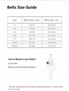 1 pièce Ceinture  texturé noir à motif floral avec boucle métallique style Y2K, convient pour assortir avec des sweats à capuche, jeans déchirés, tenues , port quotidien, style mode, activités de plein air, rassemblements, fêtes, accessoire automne/hiver, Noël, Saint-Valentin, rentrée scolaire, Halloween, vacances, cadeau de graduation, anniversaire - Motif multicolore - Voir 3