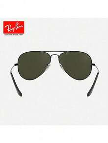 Ray Ban RB3025-L2823 飛行員太陽眼鏡 全面UV保護 抗眩光功能 輕巧框架結構 男女通用多場景適用 黑色 - 黑色 - 查看 5