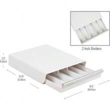 Mind Reader Coupe - Cajon para 30 capsulas de cafe Blanco 1 1 - Blanco - Ver 3