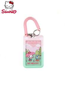 1PC Sanrio Officially Licensed Kuromi Student ID Card Protective Case Hangs On Chest Best Gift For Students Friends During The School Season Christmas And Halloween - MXLYKT01-mM - View 7