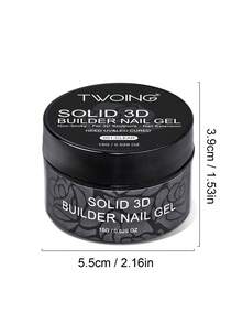 TWOING 3D Nail Art Modeling Gel - Sculpting & Molding Gel For DIY Nail Designs, Perfect For Painting, 3D Decorations & Halloween Nail Art, UV LED Curing Architectural Gel Nail Extension,Non-Sticky Hands And Multi-Purpose - Multicolor - View 10