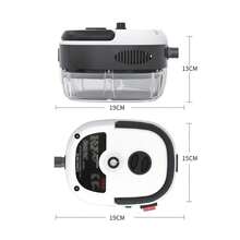 1500W Portable Handheld Steam Cleaner High Temperature Pressurized Steam Cleaning Machine with Brush Heads for Kitchen Furniture Bathroom Car - Tipo de Enchufe A USA (110-127V) - Ver 2