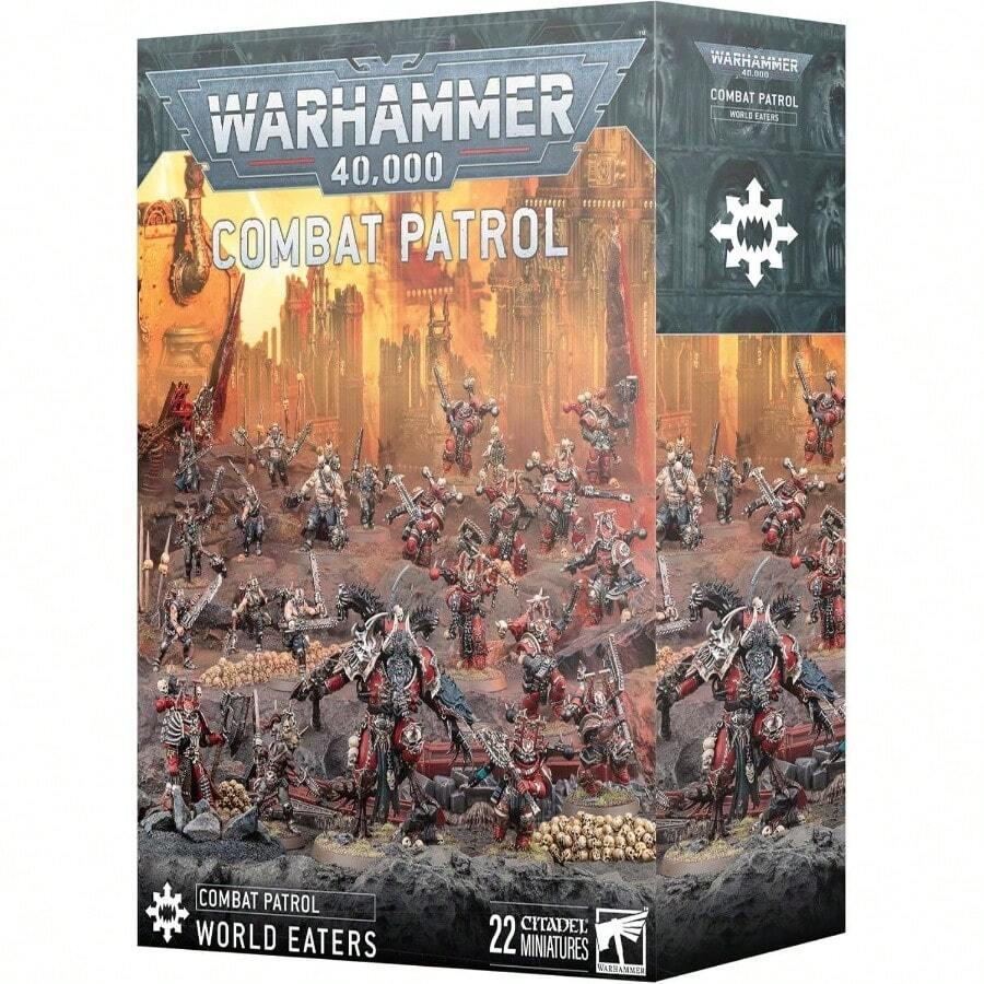 World Eaters Combat Patrol - Rojo, negro y gris - Ver 1