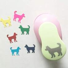 Caryko 2.5cm Clever Lever Craft Punch Paper Cutting Shape Dog Comfortable New - Perro - Ver 2