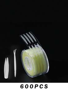 600片无痕双眼皮贴+工具+隐形提拉贴 - 自然、低敏、持久塑形，无痕双眼皮贴，适合大眼、短眼、窄眼、长眼和橄榄眼等各种眼型 - 易于使用、舒适且可重复使用的美容方案