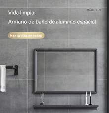Lavamanos Con Espejo Mueble De Baño Lavabo Lavabo Con Mueble Blanco-cuadrado - Blanco - Ver 4