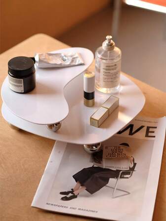 1 st akryl månbricka, asymmetrisk geometrisk romantisk fransk stil lyxig heminredning doftljusstake