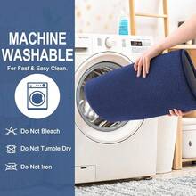 OLANLY Thick Memory Foam Bath Mat Rug 24x16, Extra Soft Absorbent Bathroom Rug, Quick Dry Bath Mats, Non-Slip, Machine Washable Carpet, Tub And Shower, Home Decor Accessories, Twilight Sapphire,24inchx16inch,TwilightSapphire - 暮光藍寶石 - 查看 7