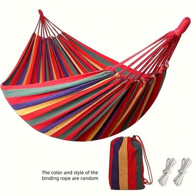 The Upgraded Anti-Rollover Hammock Adopts A Three-Dimensional Support System, With An Innovative Design To Ensure A Good Sleep. It Is Equipped With Professional Straps That Meet The Load-Bearing Standards And A Portable Handbag, Allowing You To Enjoy A Stable Rest Both In Outdoor Adventures And Home Use.