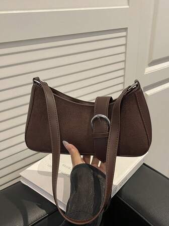 Bolso de hombro de alta calidad 2025, diseño de baguette francesa, bolso cruzado pequeño y único