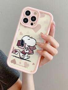 A Cartoon Anime SNOOPY Sky Eye Step Antique White Anti-Drop Tpu Material Phone Case Can Be Given As A Holiday Gift. It Is Suitable For Iphones. The New Phone Case Is Suitable For Phone13/14/15/16/17Pro Max And Phone Case - 彩色 - 查看 6
