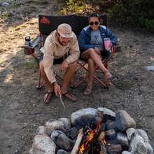 Kelty Loveseat - Silla de Campamento Plegable Doble para Festivales, Camping y días de Playa, Sombra Oscura/Azul Marino(Dark Shadow) - Multicolor - Ver 11