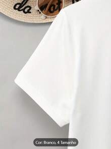 Camiseta Feminina De Gola Redonda Estampada Com Failia de Ursos, Moda T-Shirt Feminina Com Estampa de Urso, Camiseta Casual Feminina De Manga Curta, Promoção Blusinha Feminina, Promoção T-Shirt, Blusinha Feminina, Verão, Blusinhas Femininas Elegante