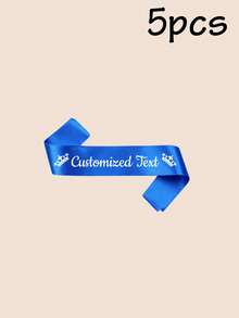 LICVIC Custom Text Birthday Sash, Personalized Bride Sash Bachelorette Party, Customized Mom To Be Sash With Patterned, Customizable Sweet 16 Sash, Birthday Queen Sash, Retirement Sash, Satin Belt, Birthday Gifts, Pageants, Weddings, Valentine's Day, Bachelor Party, Bridal Shower, Ideal Gifts For Bachelorette, Bridesmaid, Expectant Mother - Style B - View 17