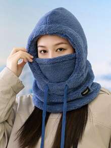 Balaclava Fleece Ski Mask For Men Women Winter Face Masks Windproof Hooded Scarf Cold Weather Hat Neck Warmer