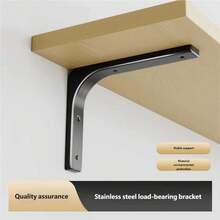 Cold-Rolled Steel Triangular Support Frame, Thickened Wall-Mounted Shelf, 90-Degree Connecting Piece, Corner Code, Shelf Board, Support Frame, Spacer Board