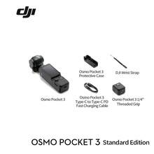 dji Osmo Pocket 3 1-Inch Pocket Gimbal Camera, Portable Handheld Design, Mechanical Stabilization System, High-Definition Live Streaming, Time-Lapse, Mobile Recording, Content Creation, Standard Edition, Brand New Unopened - Standard Edition - View 7