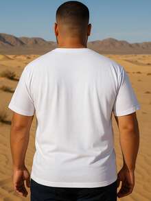 T-shirt court à manches courtes pour hommes avec imprimé de tortue , T-shirt casual d'été à manches courtes, T-shirt simple en tricot pour hommes, T-shirt confortable et unique convenant pour la plage et les activités de plein air, les voyages décontractés, les courses quotidiennes, en tissu pur, lavable en machine - Blanc - Voir 3