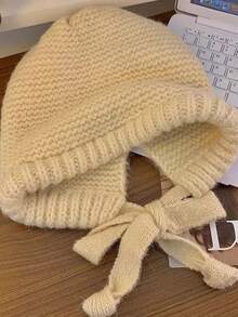 新款可爱毛绒球猫耳渔夫帽，女士款，保暖户外休闲可爱帽 - 彩色 - 查看 37