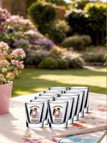 1pc/12pcs Personalized Fun Shot Glaases,2oz Glass Material,Custom Photo & Name | Suitable For Wedding,Bridesmaid Gift,Valentine's Day,Wedding Decor,Birthday Parties,18th Birthday Gifts,Unique Birthday Gift, Photo Keepsake, Fun Birthday Gift,Shot Glass With Face,Shot Glass With Picture, Custom Birthday Shot Glasses, Personalised Gifts And For Groomsmen Gifts,Gifts For Men - Gather - View 17