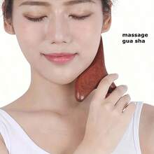 1pc Wooden Massage And Scraping Tools, Massage Tools, Wooden Massage Tools For The Back, Legs, Hands, And Face, Scraping Equipment, Wooden Massagers - Multicolor - View 4