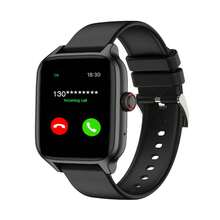 1pc Unisex Full Touch Screen Everyday Wear Watch, Silicone Strap & Zinc Alloy Case, Displays Time, Date, Alarm, Music, 1.44 Inch, Holiday Gift