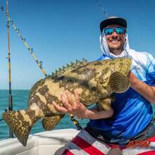Pesquera de los Estados Unidos poderoso gra de alambre gira Acero inoxidable - Negro + 50 piezas, prueba de 180 libras - Ver 10