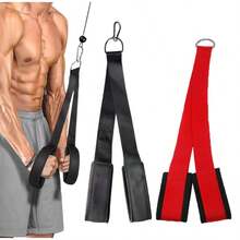 Biceps Tricep Rope Cable Attachment Handles Pull Down For Professional Gym Gantry Back Trainer - Multicolor - View 3