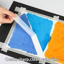 Watercolor Masking Tape 36mm*20y Sketch Painting Oil Painting Artist DIY, Labeling, Tape Sketch Fixation Sticky Traceless - White - View 5