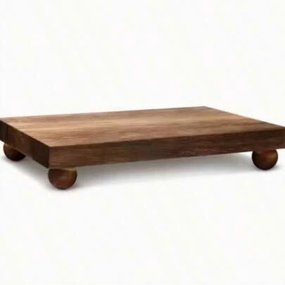 3pcs Wooden Stands, 3 Sizes, Wooden Base Holder, Brown Soap Dish Rack, Decorative Vintage Farmhouse Style Soap Dish, Stackable Kitchen Rack Tray, Bathroom Countertop Decor, Suitable For Plant, Candle, Vase Display, Farmhouse Decor, Minimalist Decor, Small Space Living