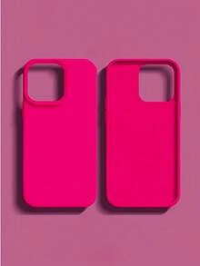 1个极简主义2.0加厚液态硅胶手机壳，兼容 17 Pro Max、16 Pro Max、17 Pro、16 Pro、15、14、13 Pro Max，全覆盖保护套 - 玫紅色 - 查看 1