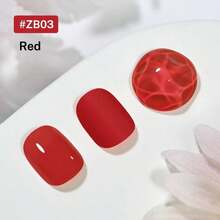 OpenLive 16.5ml Red Nail Polish Large Volume Quick Drying Nail Polish, Fast Drying And Long Lasting Color Nail Art DIY Home Manicure Gift For Women - MàuH - Xem 2