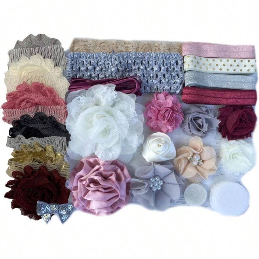 Headband Kit Makes 15 Headbands, Headband Kit - Antique by - Multicolor - Ver 1