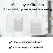 Roidmi Eve Plus 机器人吸尘器配件，包括：主刷、边刷、过滤器、尘袋、拖把架、清洁布、一次性清洁布 - 睿米eve plus - 查看 6