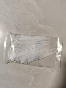 100条/包 6英寸/12英寸优质塑料扎带，自锁尼龙带，适用于室内外、园艺工具、电缆整理、圣诞节、新年、节日、派对装饰