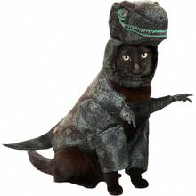 YCalifornia Costumes Collections PET20169 Disfraz de pupasaurus rex para perro talla XS - XS+Gris - Ver 4