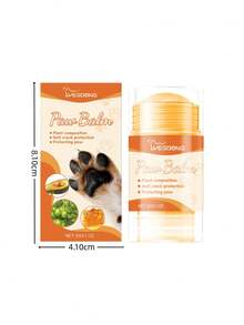 YEGBONG 30g/1oz 宠物爪子护理棒，保湿足部护理，含椰子油、维生素E、乳木果油、蜂蜜，防止宠物爪子皲裂和干燥，适用于猫、狗和各种宠物（新旧版本随机发货） - 彩色 - 查看 11