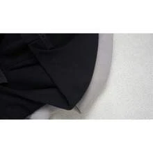 Essentials FEAR OF GOD ESSENTIALS Unisex Fit Fleece Hoodie Scorched Earth Season 24 Hoodies Men Hoodie Oversized Casual Street Fce Structured Double-Layer Hood Ribbed Cuffs Zip Hem Side Pockets Logo Heather Sweatshirt Daily Autumn Winter Casual Men Long Sleeve Tops Black Khaki - Black - View 6