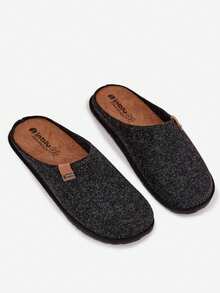 Men's Prophylactic Slippers Inblu SI000025 Dark Grey - Comfortable Slippers With Leather Insole Gray Blue - Grey - View 2