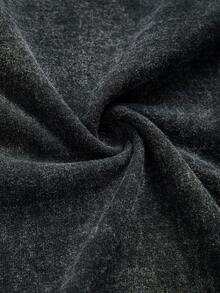 Men's Vintage Washed Loose Fit Crewneck Long Sleeve Hoodie, Spring Autumn