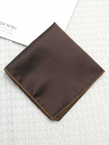 1 Stück einfarbiges Herren Einstecktuch, geeignet für Geschäft, Lässig, Party und als Geschenk - Verschiedenfarbig - Übersicht 25