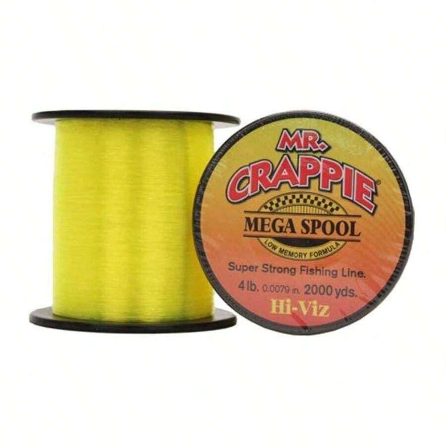 Mr. Crappie MC4HV Mega Spool - Alta visibilidad - Ver 1