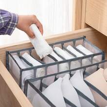 Foldable Drawer Organizer Boxes, Underwear, Socks, Bra Storage Containers - Multicolor - View 6