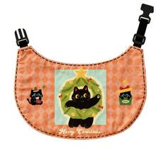 1pc Adjustable Cute Cat Drool Bib For Medium To Large Dogs, Pet Saliva Bib - Multicolor - View 13