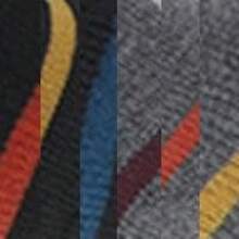 Calcetines de rendimiento para hombres DOCKERS - 3 pares y 6 pares de calcetines deportivos y de vestir para hombres - Negro/Gris 2 (6 Pares) - Ver 9