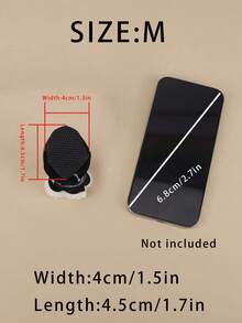 4pcs Polyester Dog Accessories, Adjustable Elastic Band And Warm Plush Pet Dog Shoes, Suitable For Small Breeds Like Teddy Bear Dogs For Outdoor Wear (Not Suitable For Large Dogs) - Black - View 11