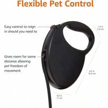 YAmazon Basics Retractable Dog Leash Medium - Pequeño - 16 pies - Ver 4
